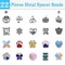 AIPRIDY Charm Bracelet Making Kit,DIY Craft for Girls, Unicorn Mermaid Crafts Gifts Set for Arts and Crafts for Girls Teens Ages 6-12 (125 Pieces)
